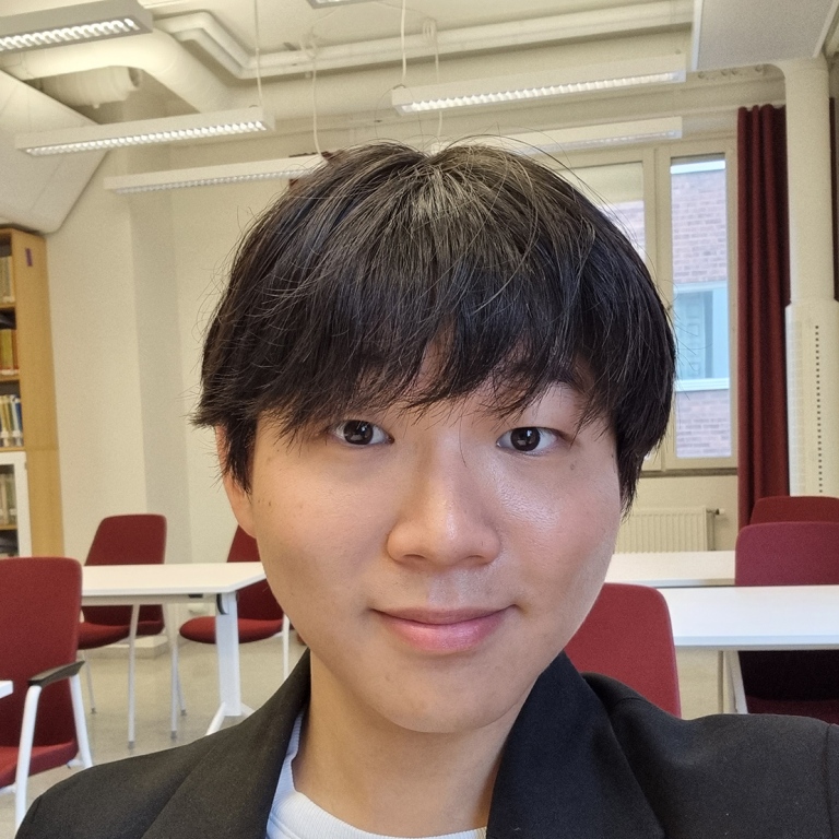 Jeehong Lee, student Sjukhusfysikerprogrammet och Fysikums studentambassadör