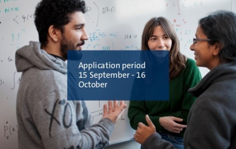 Application period for Spring 2024