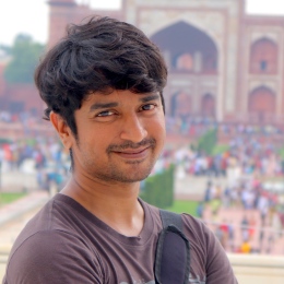 Joel at Agra