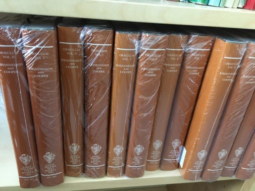 Ormulum editions ready for distribution