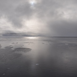 Ocean and clouds. Photo: Johan Nilsson/MISU/Stockholm University