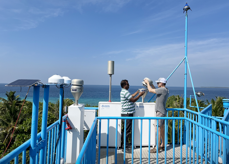 Air sampling in the tropics