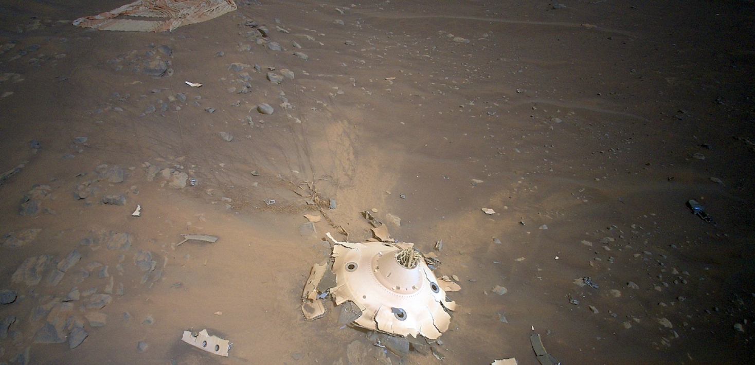 debris mars mission