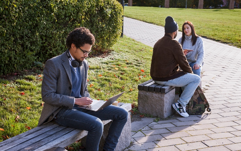 Studenter Stockholms universitet.