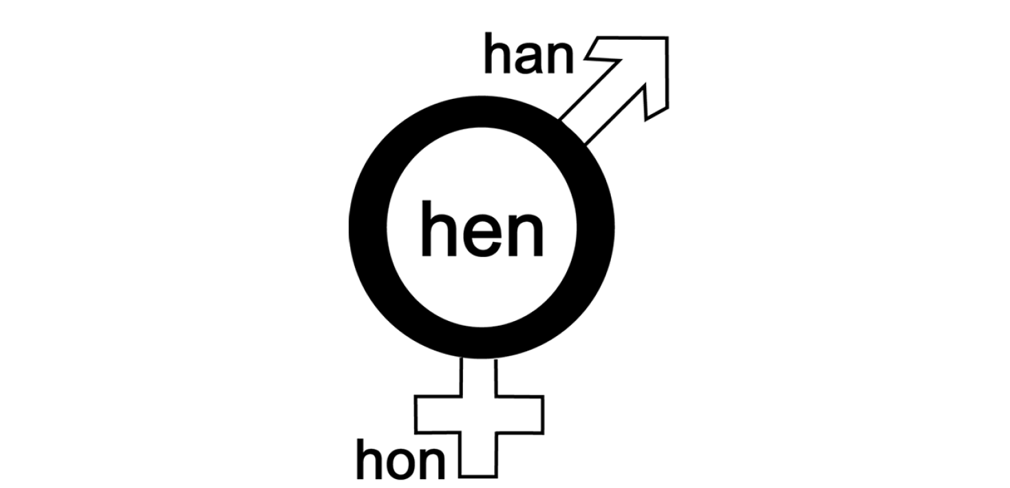 Simbols "Hen" The Swedish neutral pronoun