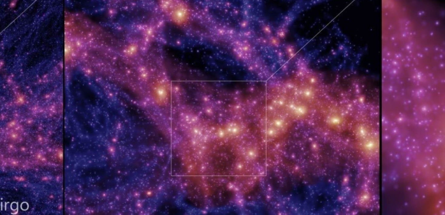 SIBELIUS simulation of the Universe. Image: Stuart McAlpine