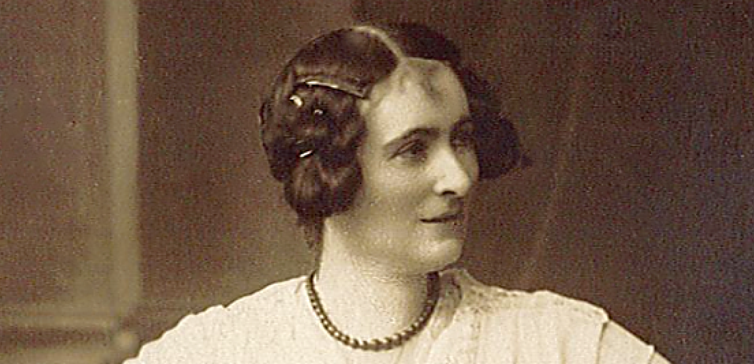 Marie Franzos ca 1927. Source: Gothenburg University Library