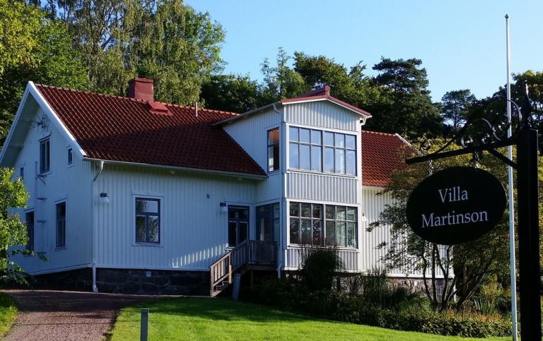 Villa Martinson. Foto: Susanne Skyllberg, källa: Göteborgs universitet.