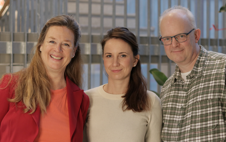 Cecilia Lundholm, Maja Torres Madzar och Niclas Runebou