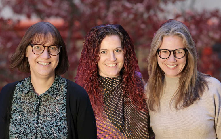 Maria Andrée, Ann-Sofie Jägerskog och Maria Olson