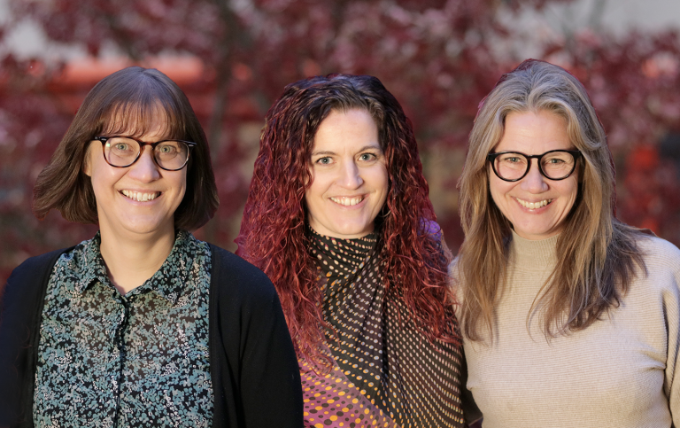 Maria Andrée, Ann-Sofie Jägerskog och Maria Olson