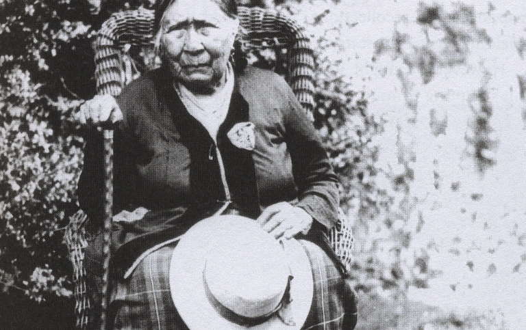 Sḵwxwú7mesh woman, English name Mary Capilano, is remembered as always following the path of her anc