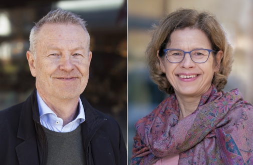 Henrik Cederquist and Elisabeth Wåghäll Nivre