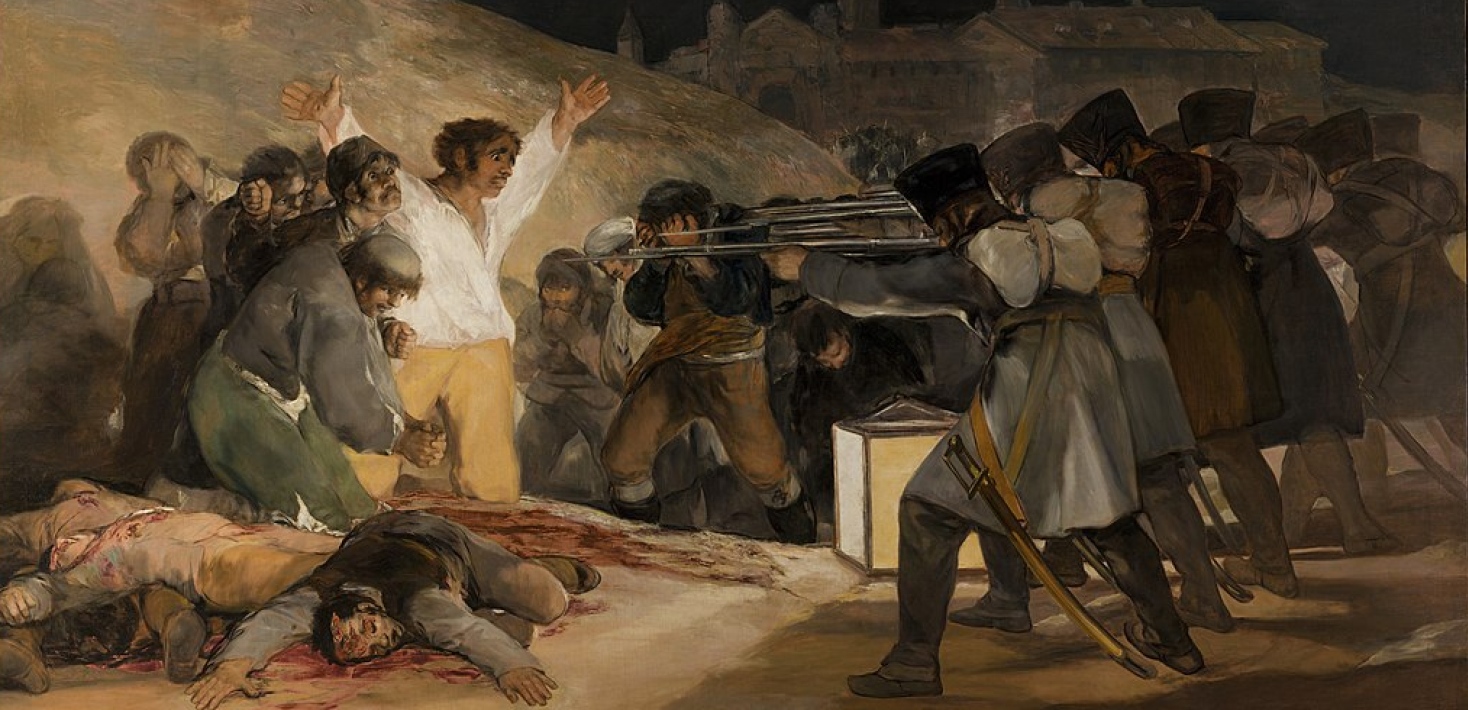 "The Third of May" Francisco Goya, Public domain, via Wikimedia Commons