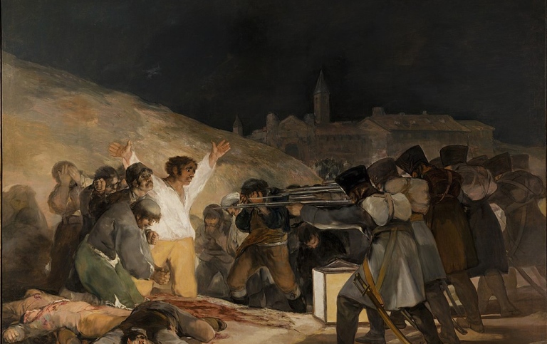 "The Third of May"(1808) by Francisco Goya, Public domain, via Wikimedia Commons