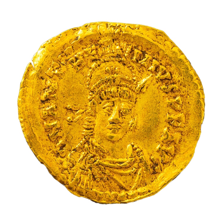 Anthemius, solidus, Kalmar Läroverks samling