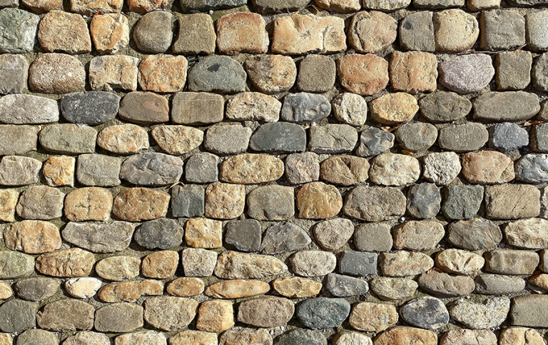 Stenläggning som ett mönster som kan symbolisera nätverk