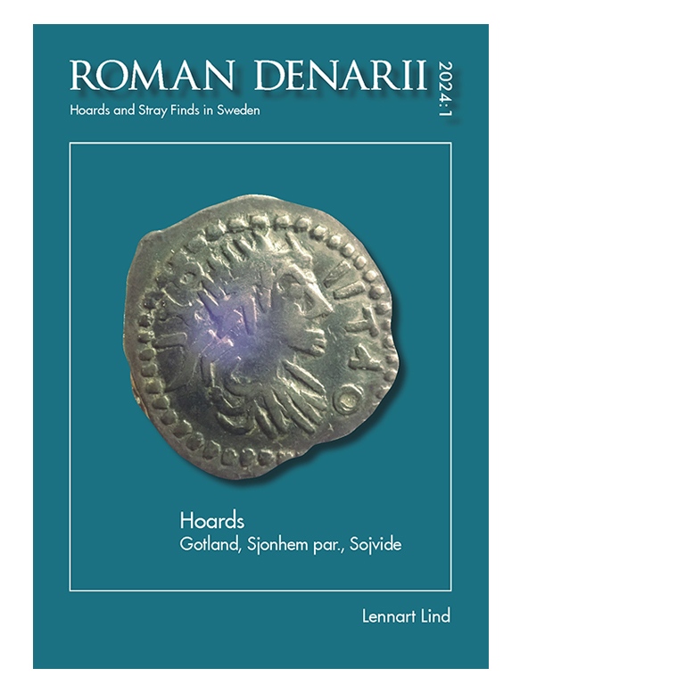 Sidan ett omslag Roman Denarii Sojvide