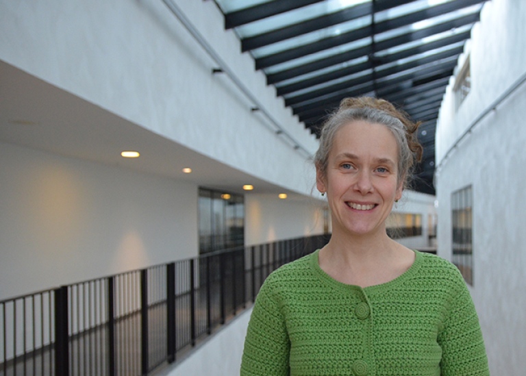 Sara Strandberg, professor i partikelfysik på Fysikum, Stockholms universitet.