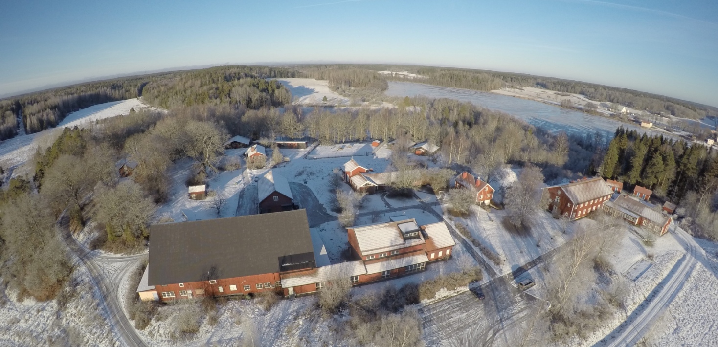 Vy över Tovetorps forskningsstation