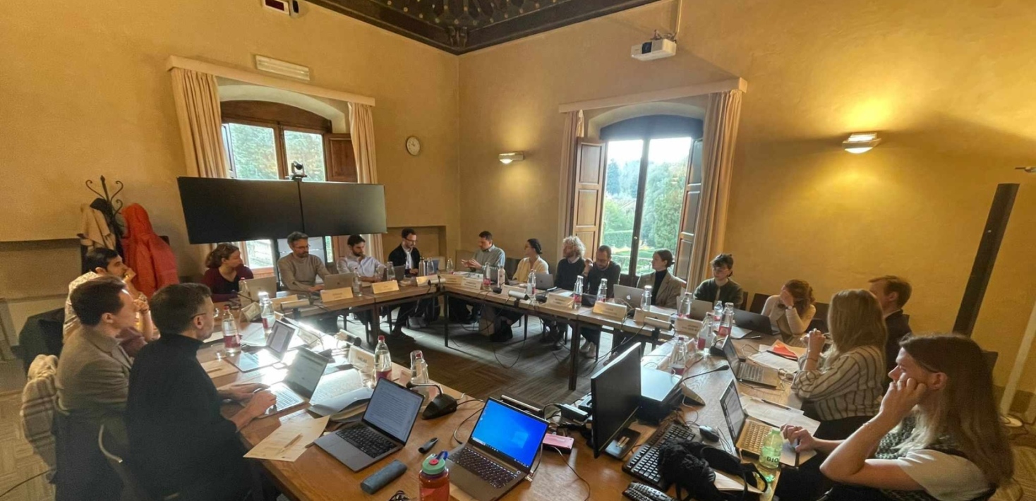 Foto av mötet i Florens