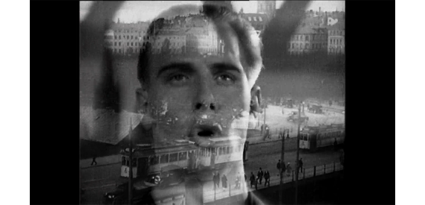 Stillbild ur film som visar ett mansansikte i närbild