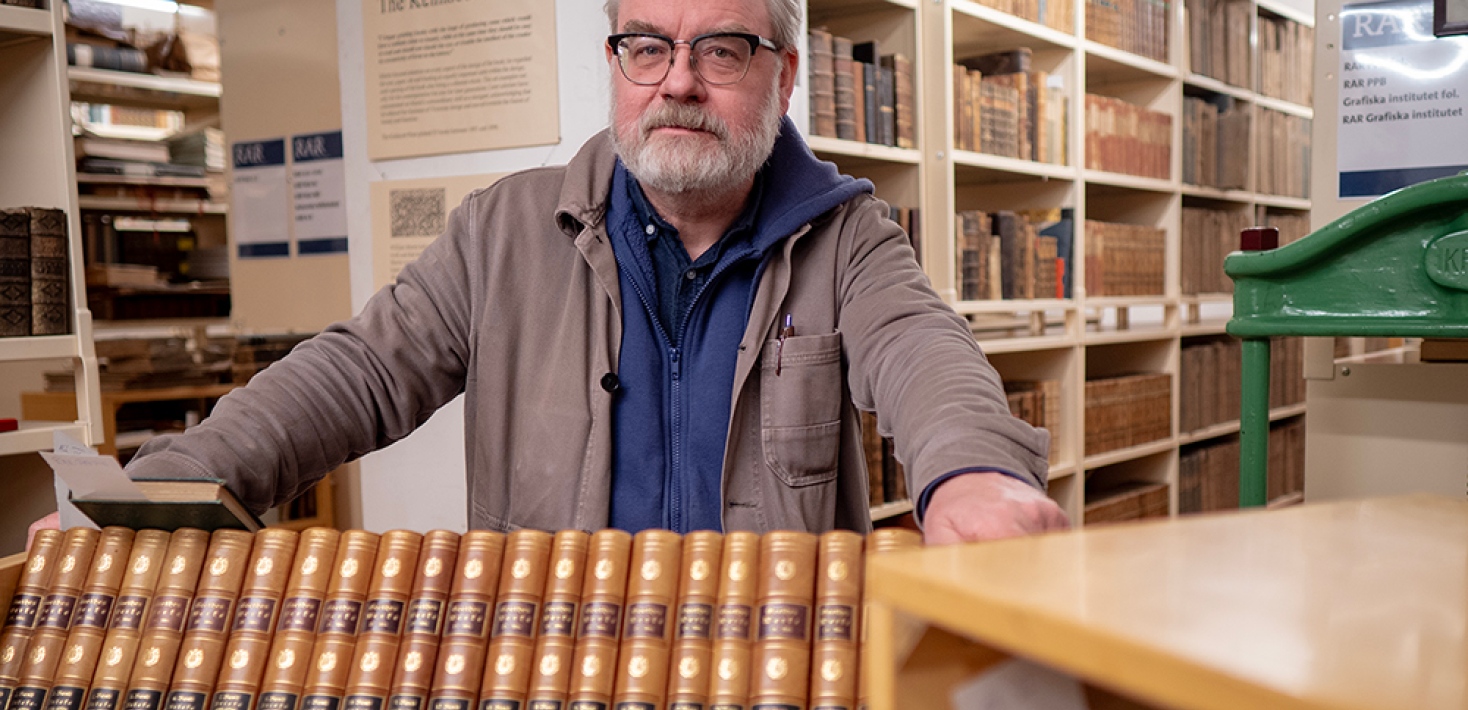 Tommy Westergren raritetsbibliotekarie