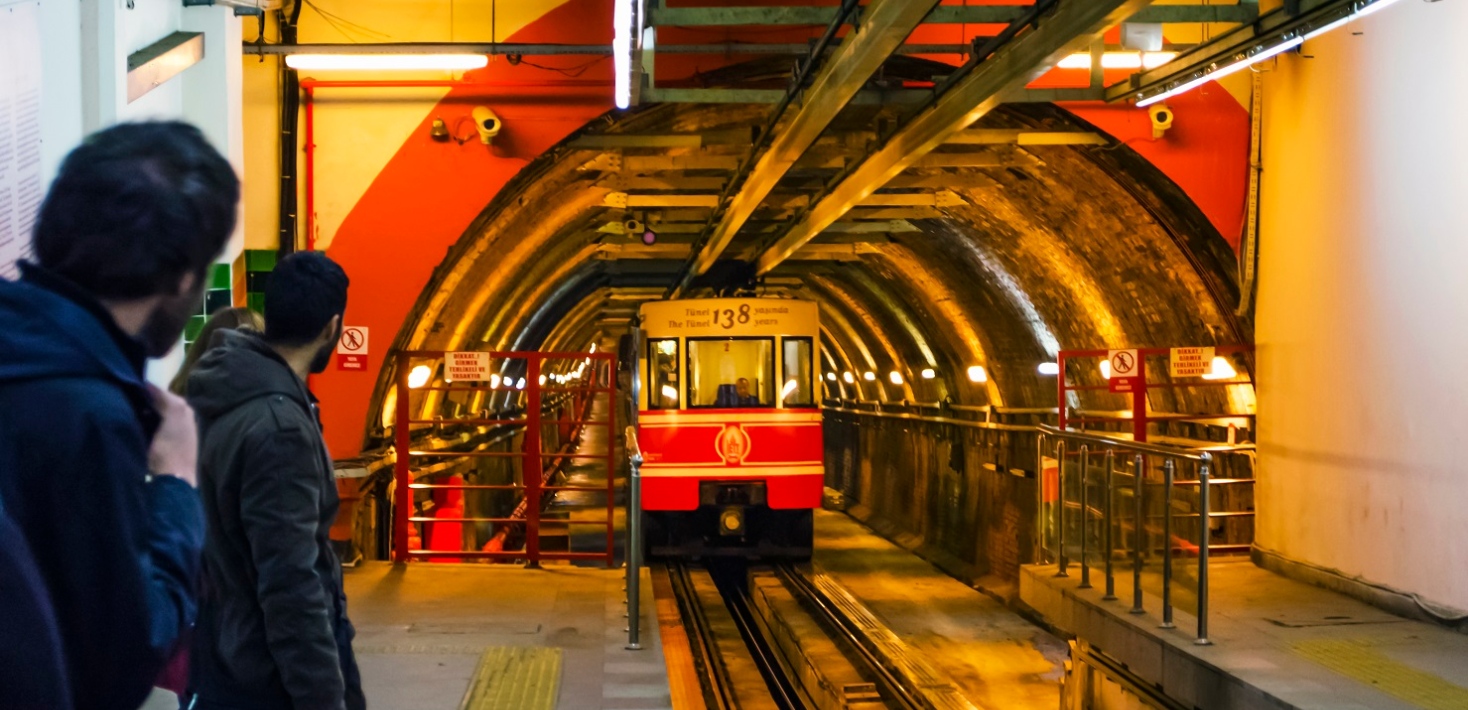 Istanbul tram tunnel photo: mostphotos
