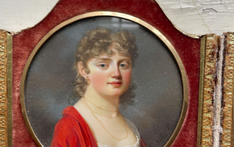 Emilie de Geer, miniatyr