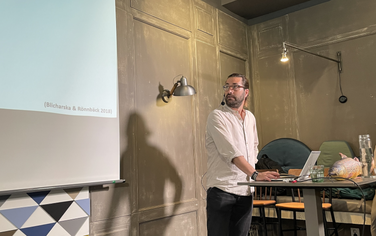 Patrik Rönnbäck, Uppsala universitet. Foto: Lisa Bergqvist