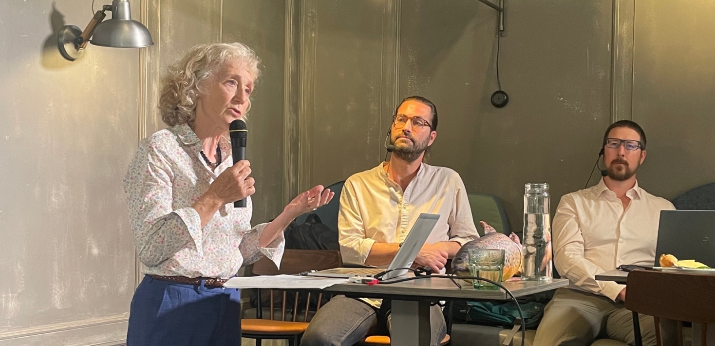 Gun Rudquist, Patrik Rönnbäck och Samuel Blyth. Foto: Lisa Bergqvist
