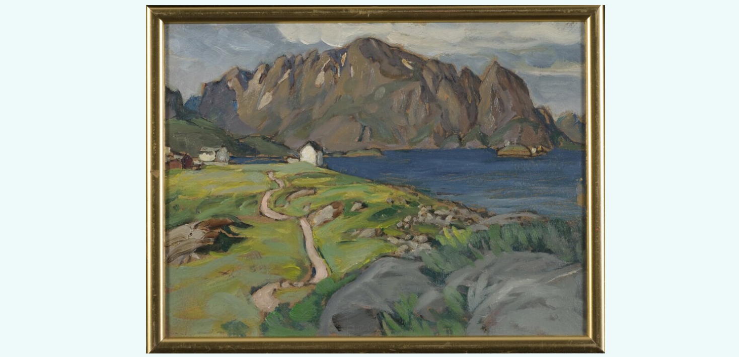 Anna Boberg: Sommar, Store Molla. 