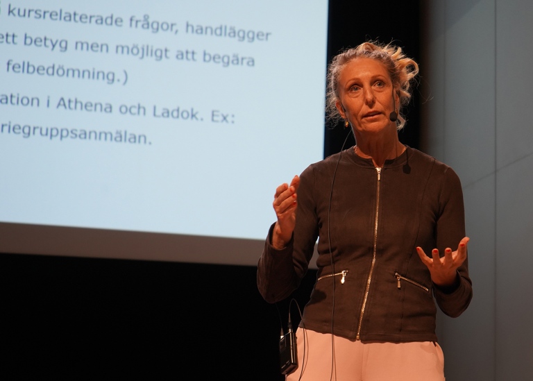 Academic Advisor Anna Lönnberg.