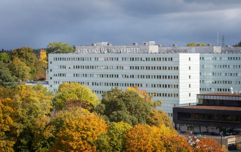 Södra huset i höstfärger