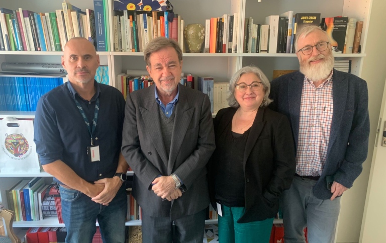 Juan Carlos Cruz, Javier Galván, María Bernal & Anthony Lapin