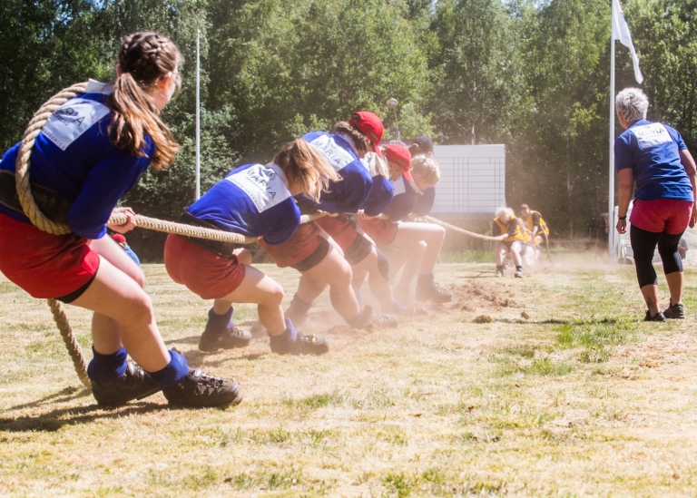 Tug-of-war. Photo: Tomas Tornevall © Mostphotos