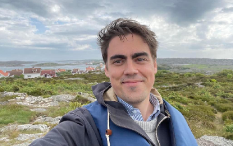 Porträttfoto av Martin Lindqvist.