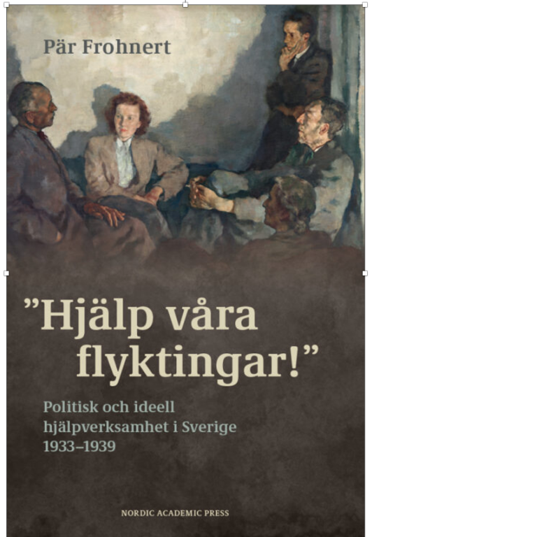 Bokomslag till Pär Frohnerts bok "Hjälp våra flyktingar!".