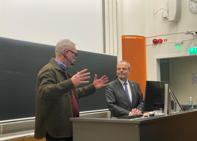 Svante Weyler och Felix Klein