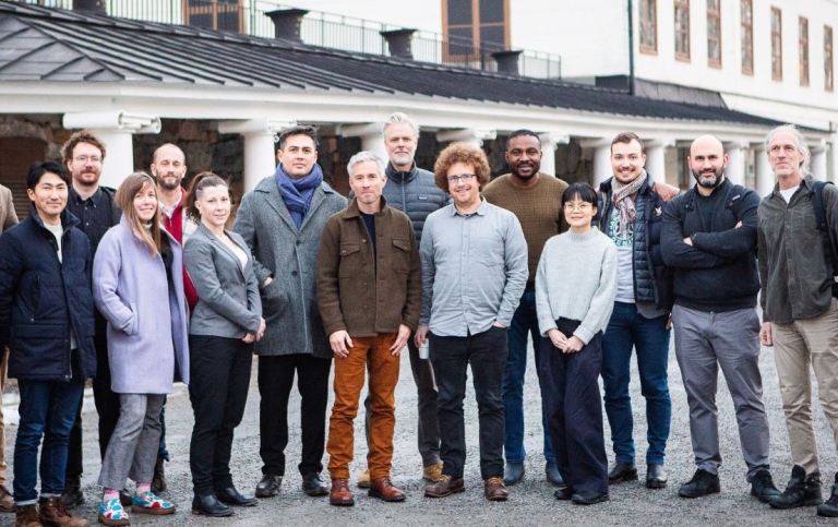Forskargruppen när den samlades utanför Stockholm i januari 2025