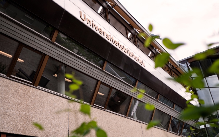 Universitetsbiblioteket exteriör