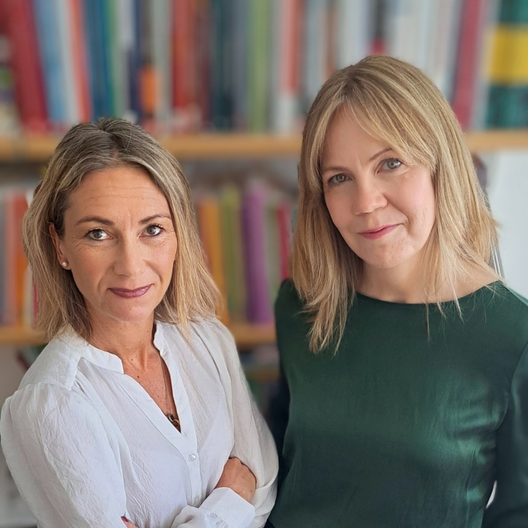 Josefin Nilsson och Karin Pettersson. Foto: Monica Lindvall