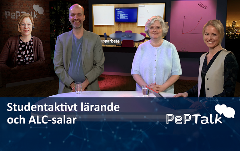 PePTalk om studentaktivt lärande och ALC-salar