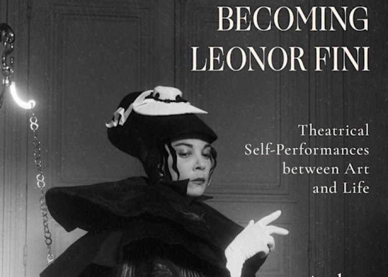 Detalj av boken Becoming Leonor Fini.