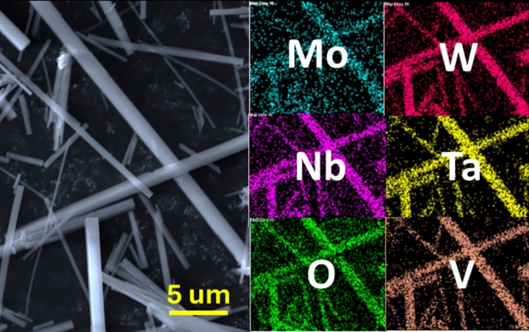 internal structure of the nanoribbons