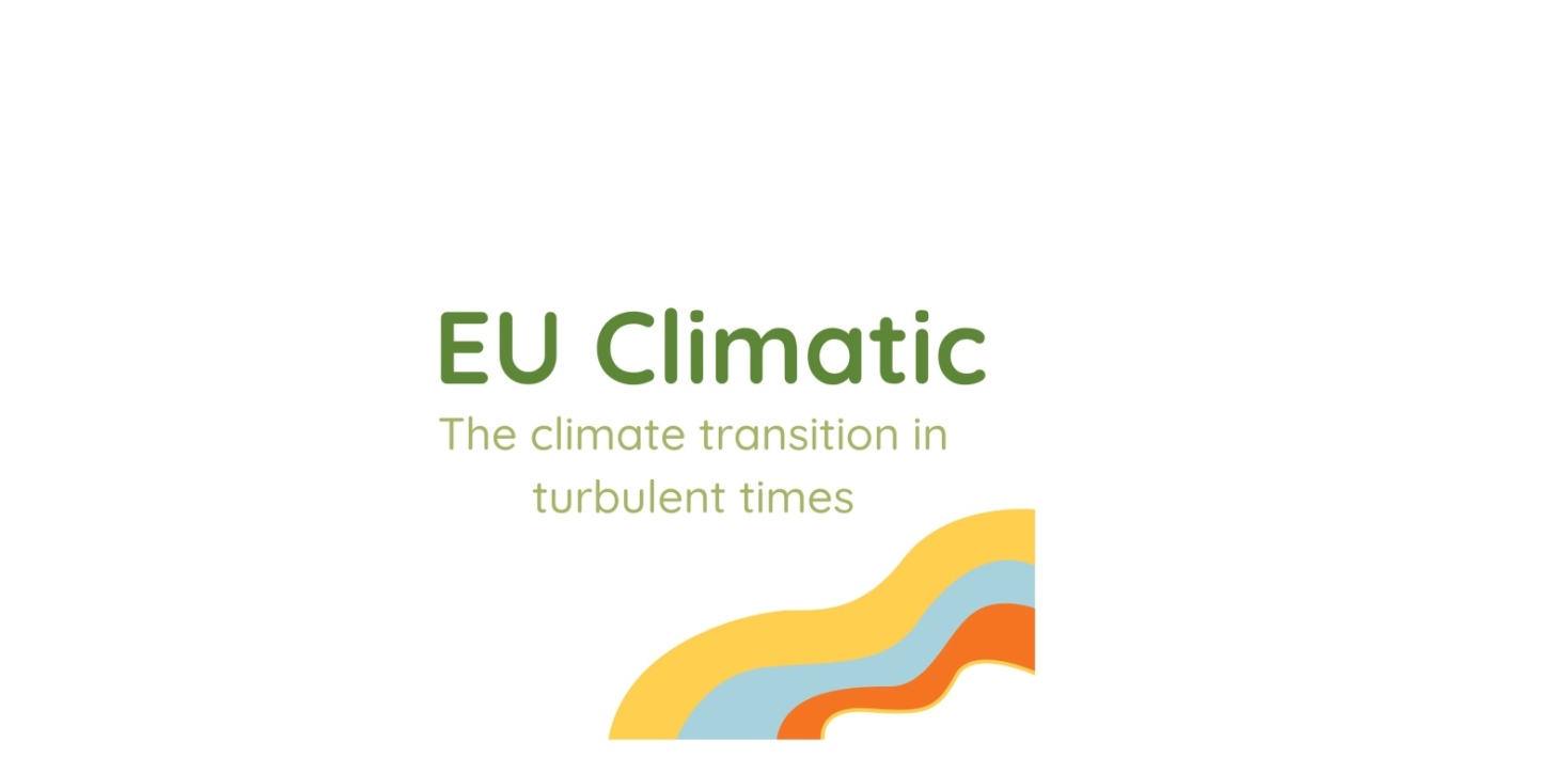 EU Climatic - The Climate Transition in Turbulent Times. Graphics: EU Climatic Logotype © 2025
