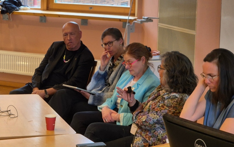 Panel discussion “Bridging Science and Policy”, Photo, Oskar Karlsson