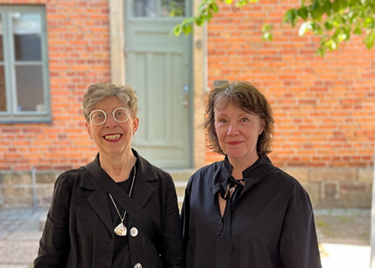 Catharina Nolin och Boel Hackman.