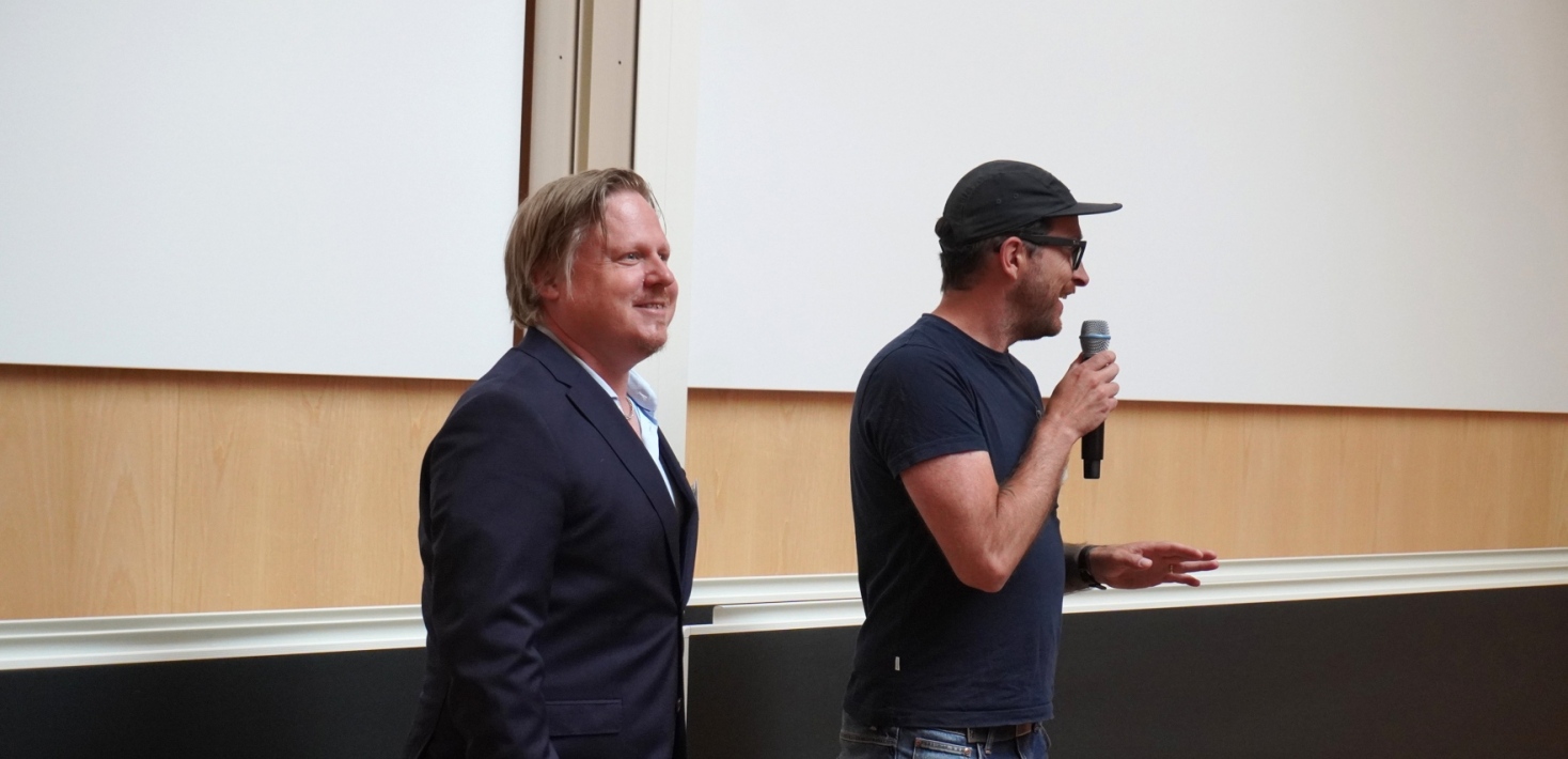 Innovationsrådgivare Martin Arvidsson och Ivo Todorov. 