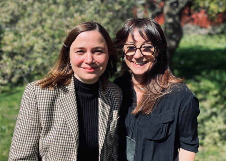 Carina Rech och Katarina Wadstein MacLeod.